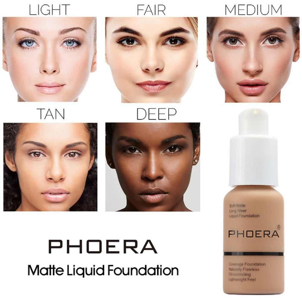 Nvyue PHOERA Foundation 2-pack highlights value and convenience.