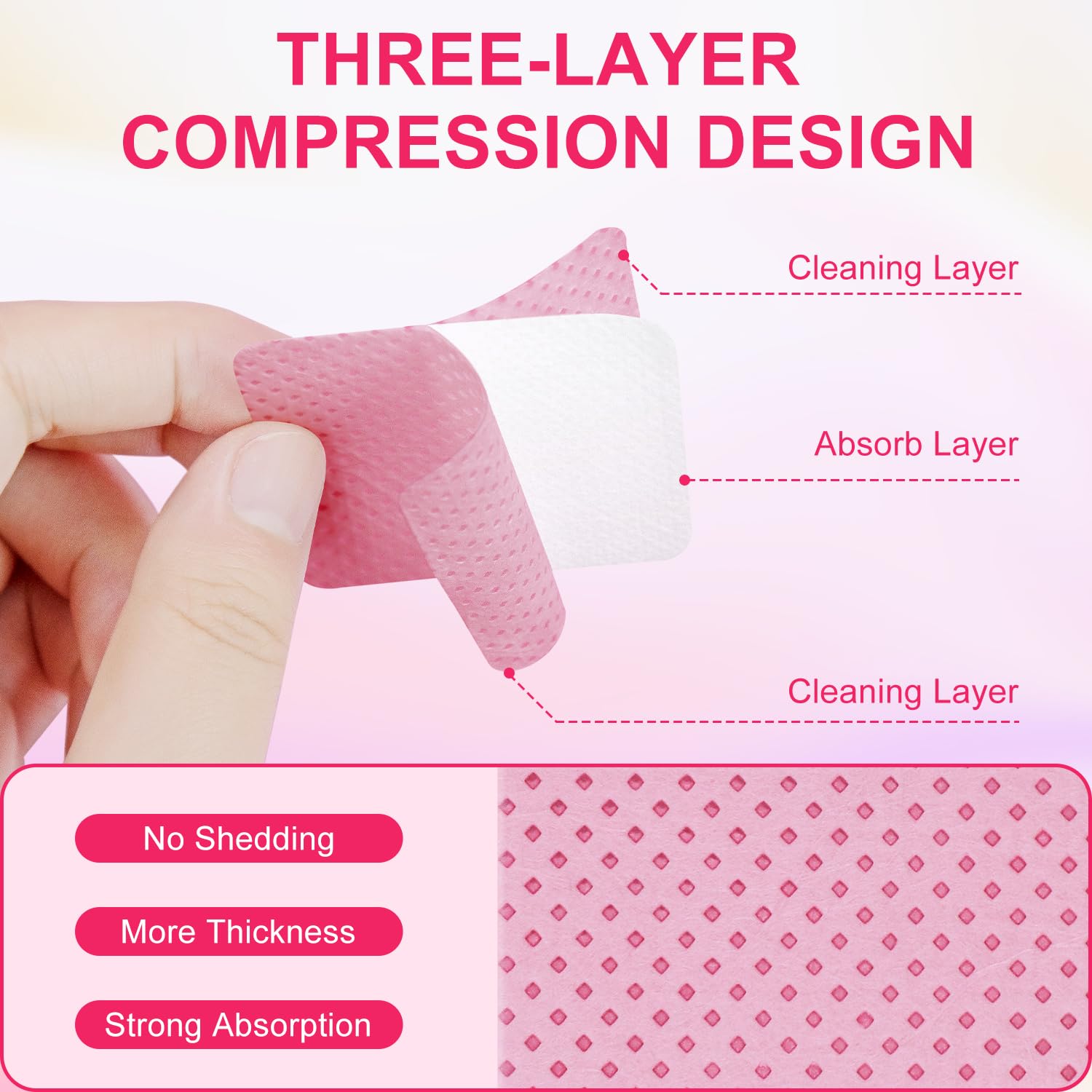 NXJ INFILILA lingettes non tissées sèches nettoyage rapide du matériel
