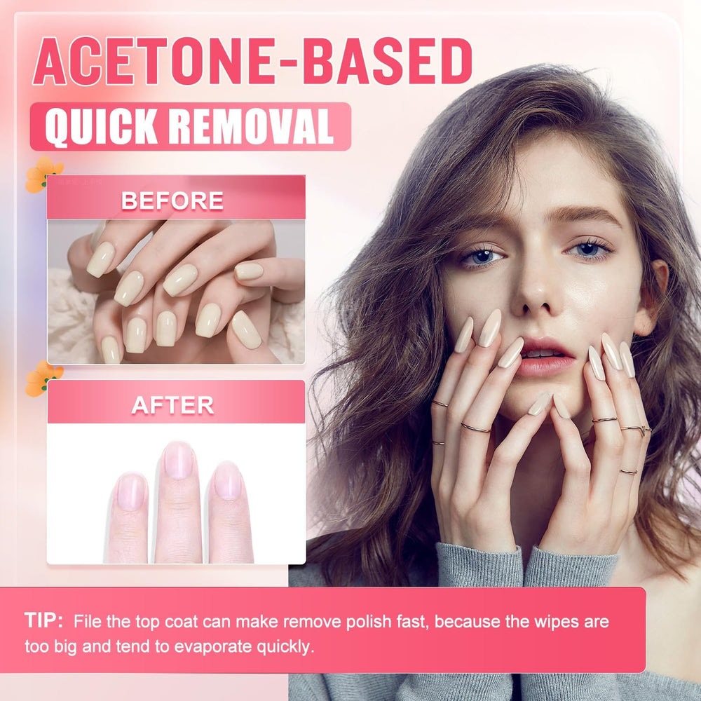 Non adapté pour gel ou dip, usage sur vernis uniquement