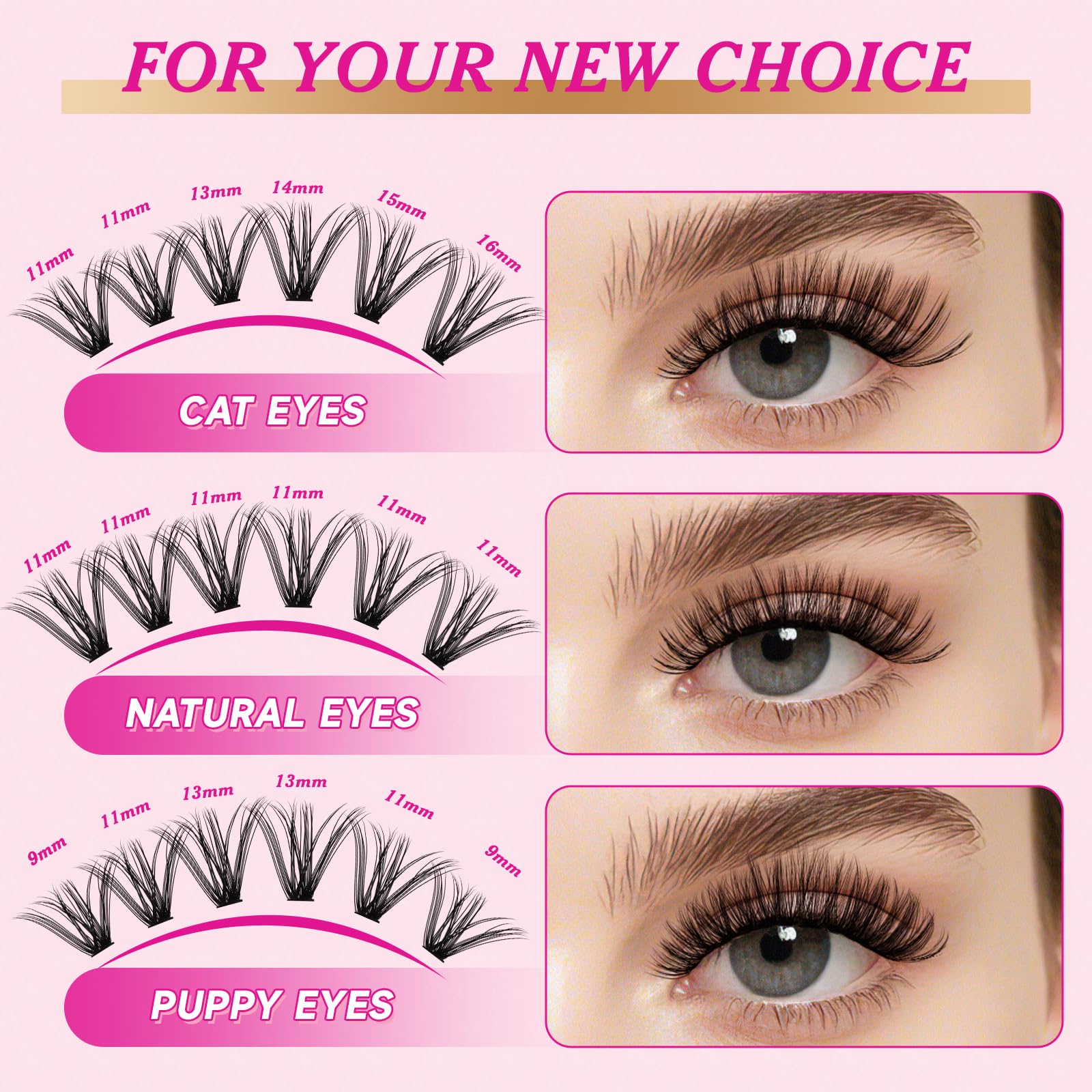 NYCAAR colle cils hypoallergénique - tenue fiable pour longues sessions.