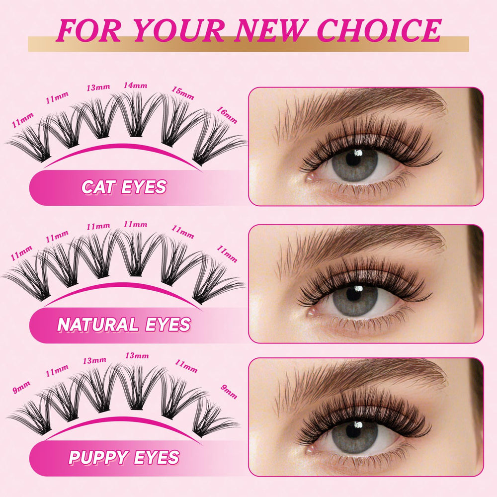 NYCAAR colle cils hypoallergénique - tenue fiable pour longues sessions.