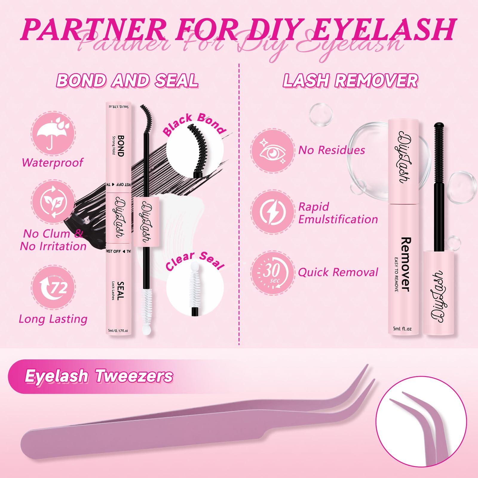 NYCAAR longueurs 9–16 mm pour looks variés.