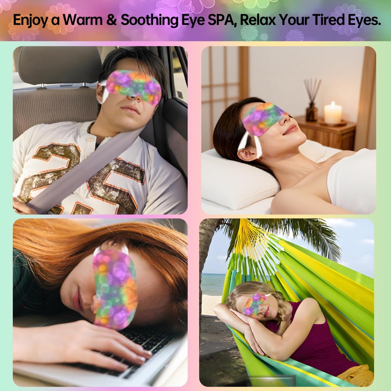 NyLeabon masque yeux léger et confortable pour dormir plus paisiblement.