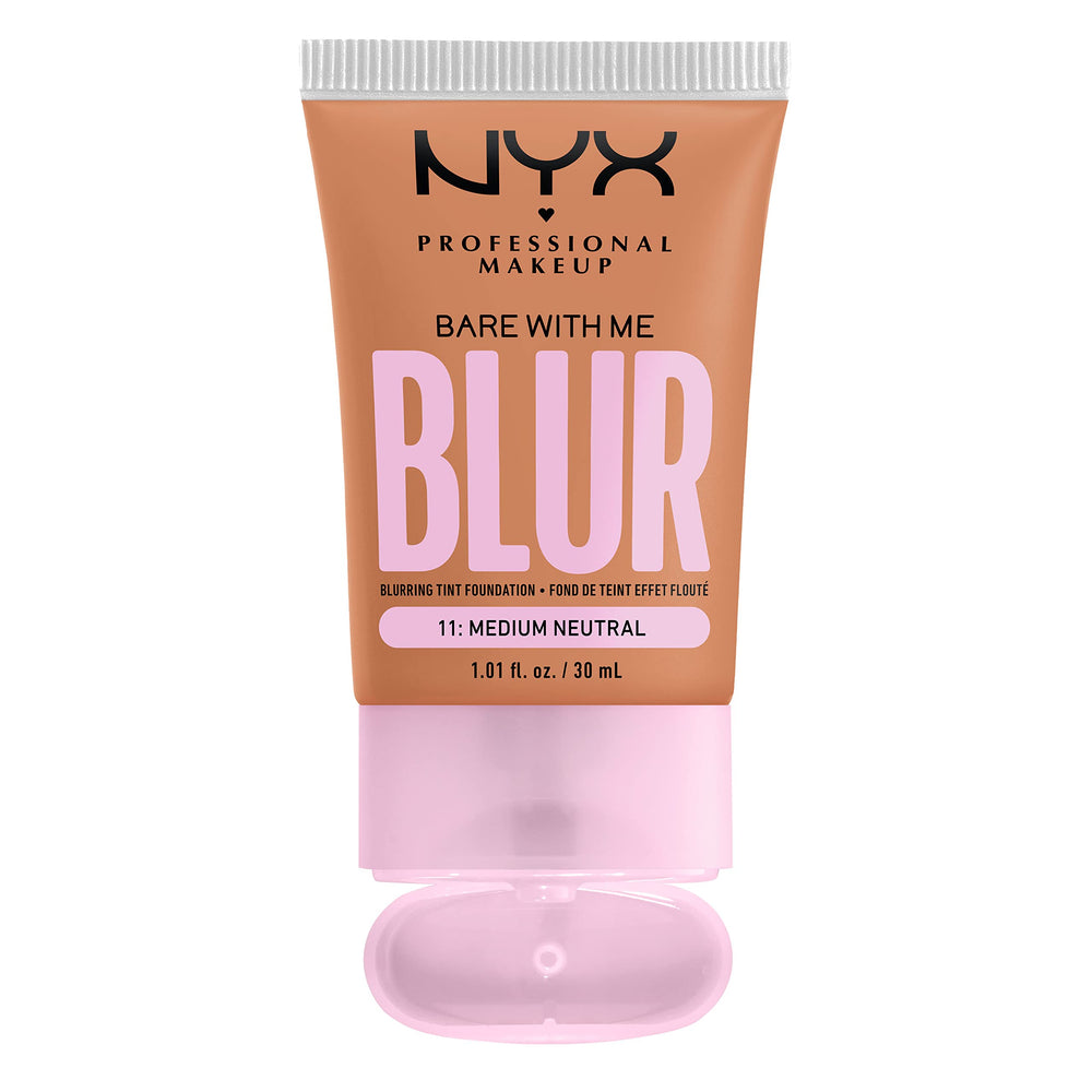 NYX Bare With Me Blur Tint Foundation teinte moyenne neutre adaptée à votre teint.