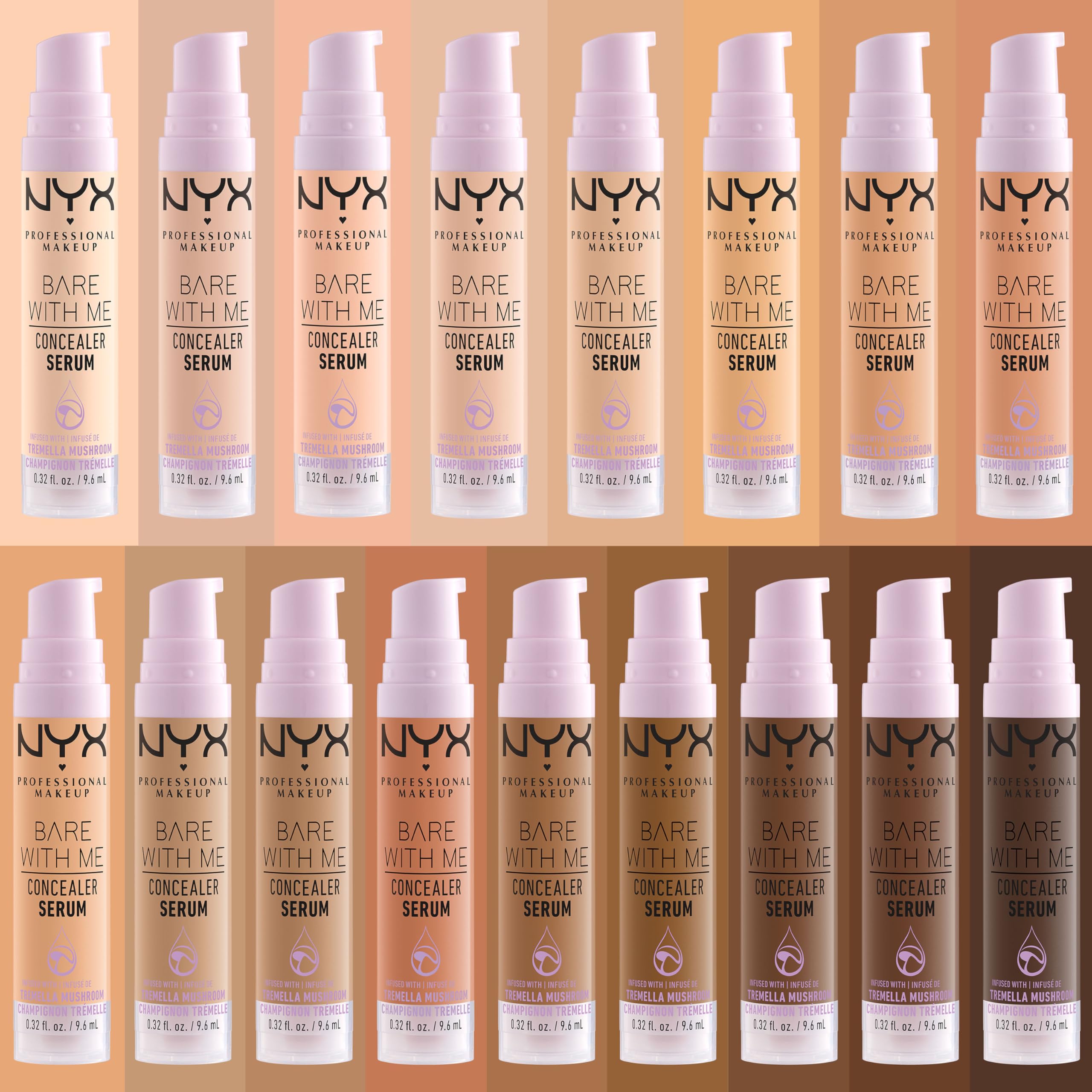 Nyx Bare With Me Concealer Serum: fini naturel sans épaisseur.