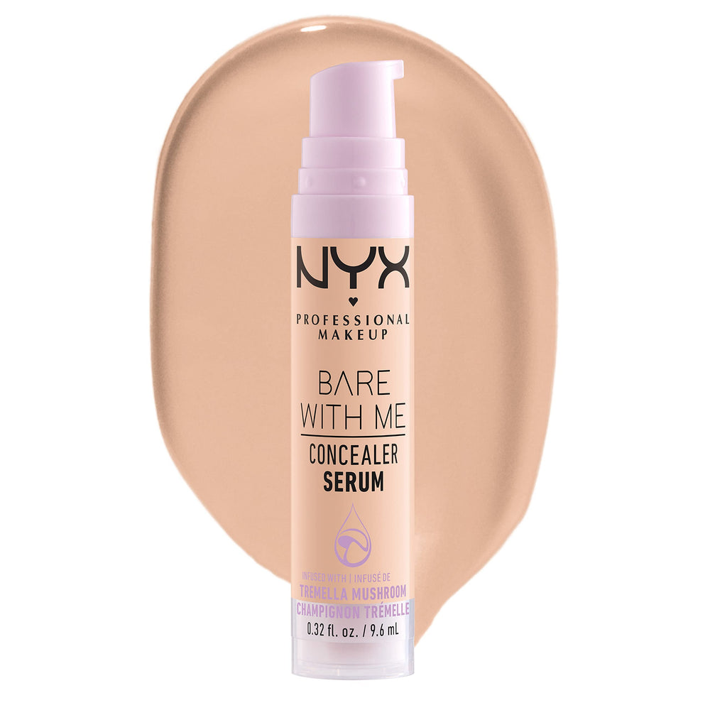 NYX Bare With Me Concealer Serum — Flacon élégant pour une hydratation durable.