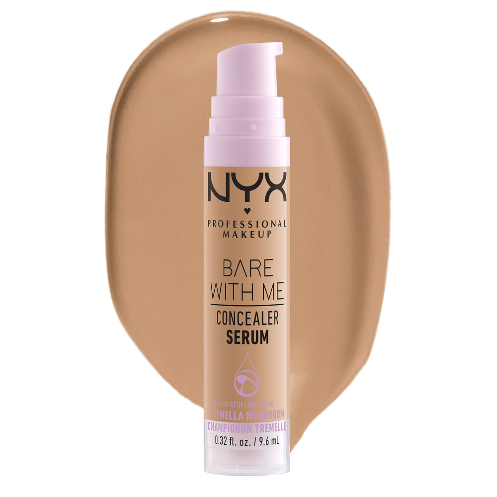 NYX Bare With Me Concealer Serum pompe pratique pour une application hydratante sur le visage