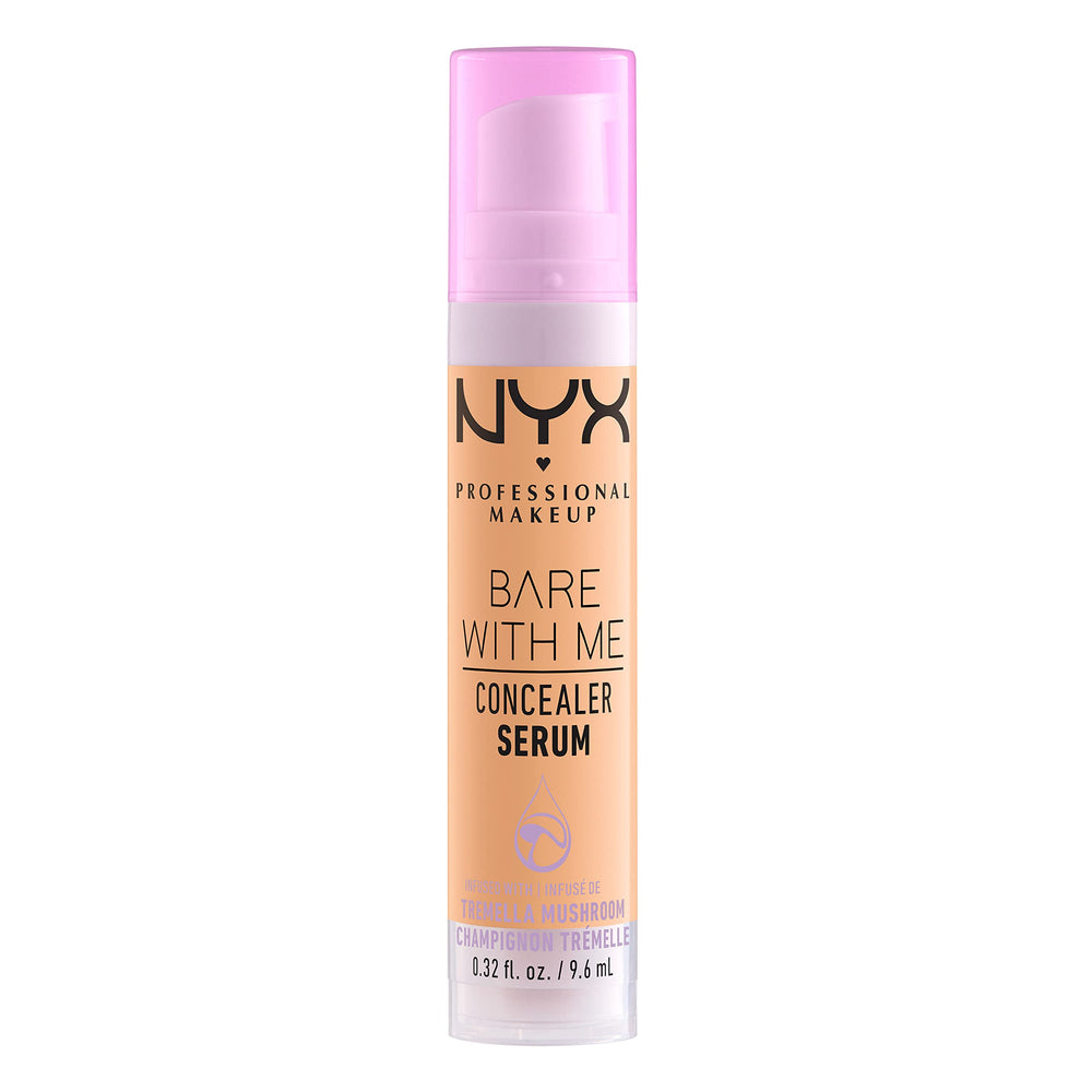 Rendu teint uniforme et frais grâce au concealer-sérum de NYX.