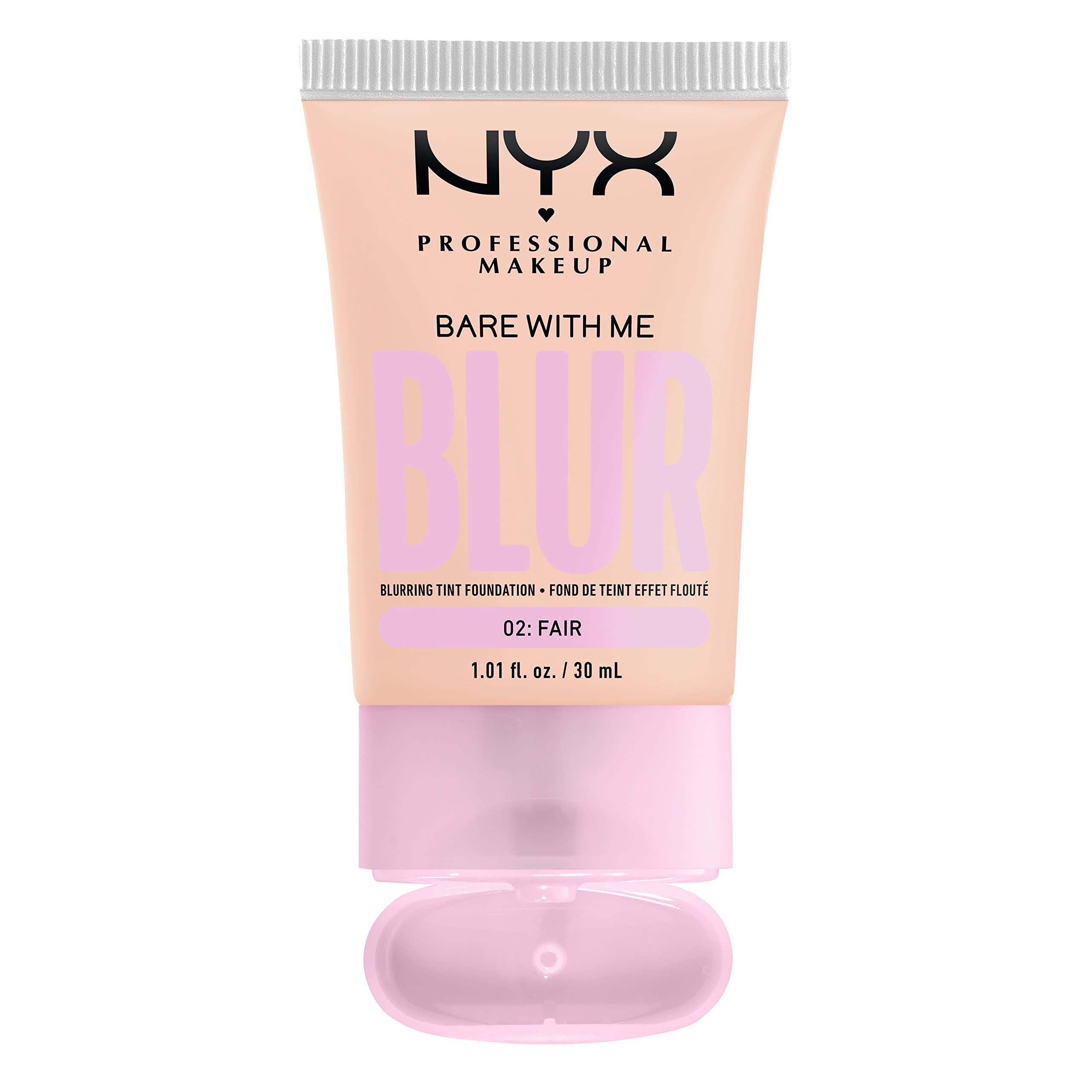 Nyx Bare With Me – hydratation jusqu’à 12 heures sur peau