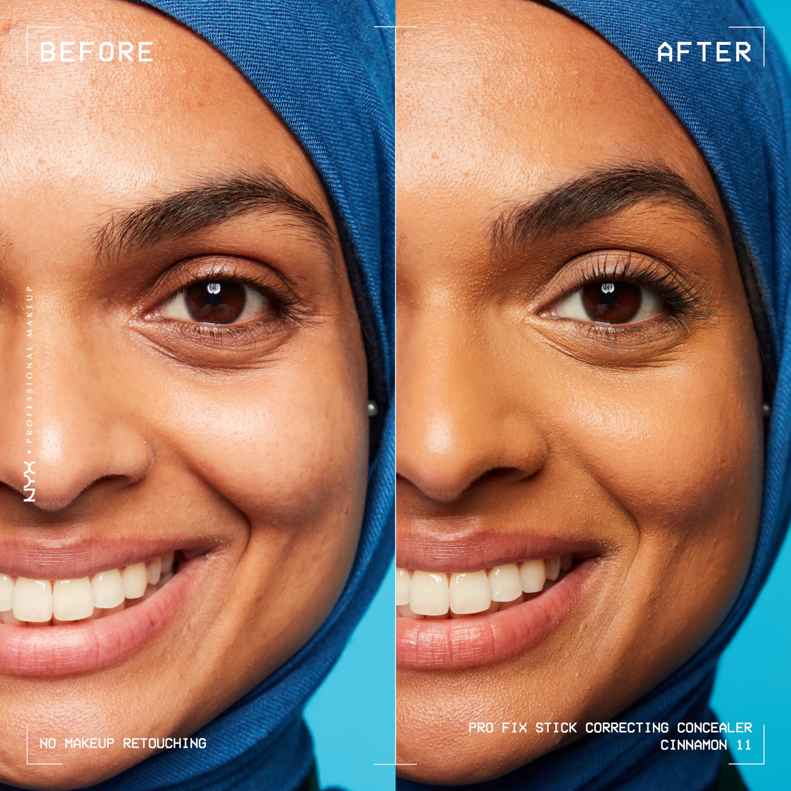 Correcteur NYX rose: illumine et corrige les décolorations sur peau claire.