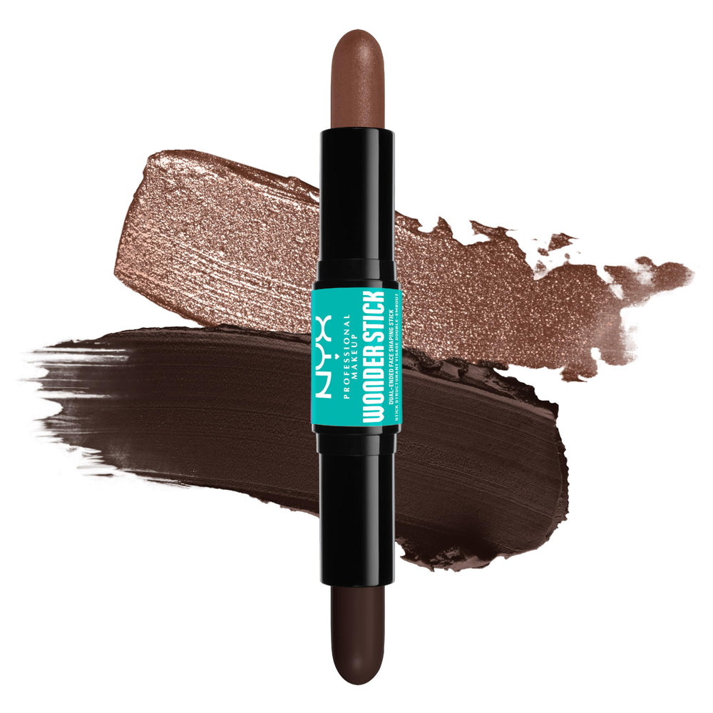 Bâton Wonder Stick de NYX pour contour-foncé et sculpté avec précision.