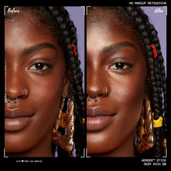 Contour-sculptant utilisant le côté foncé du Wonder Stick NYX.