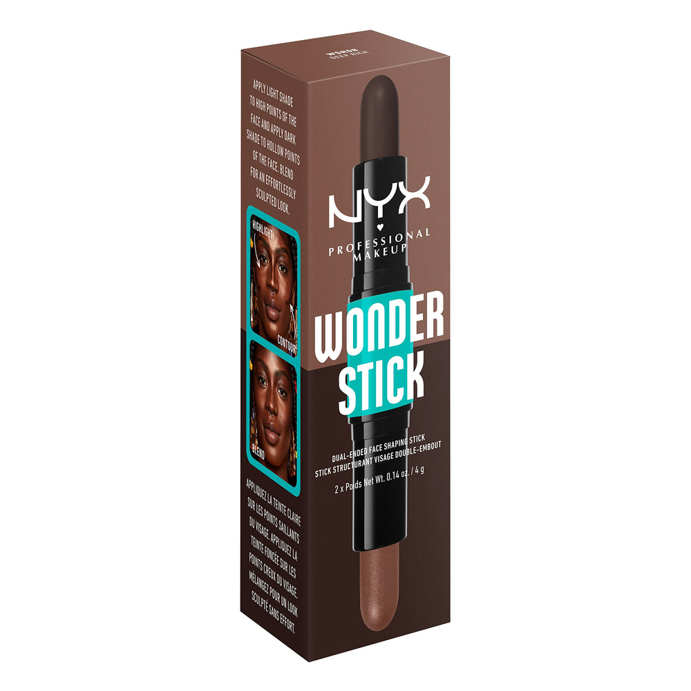 Look visage sculpté grâce au Wonder Stick NYX.