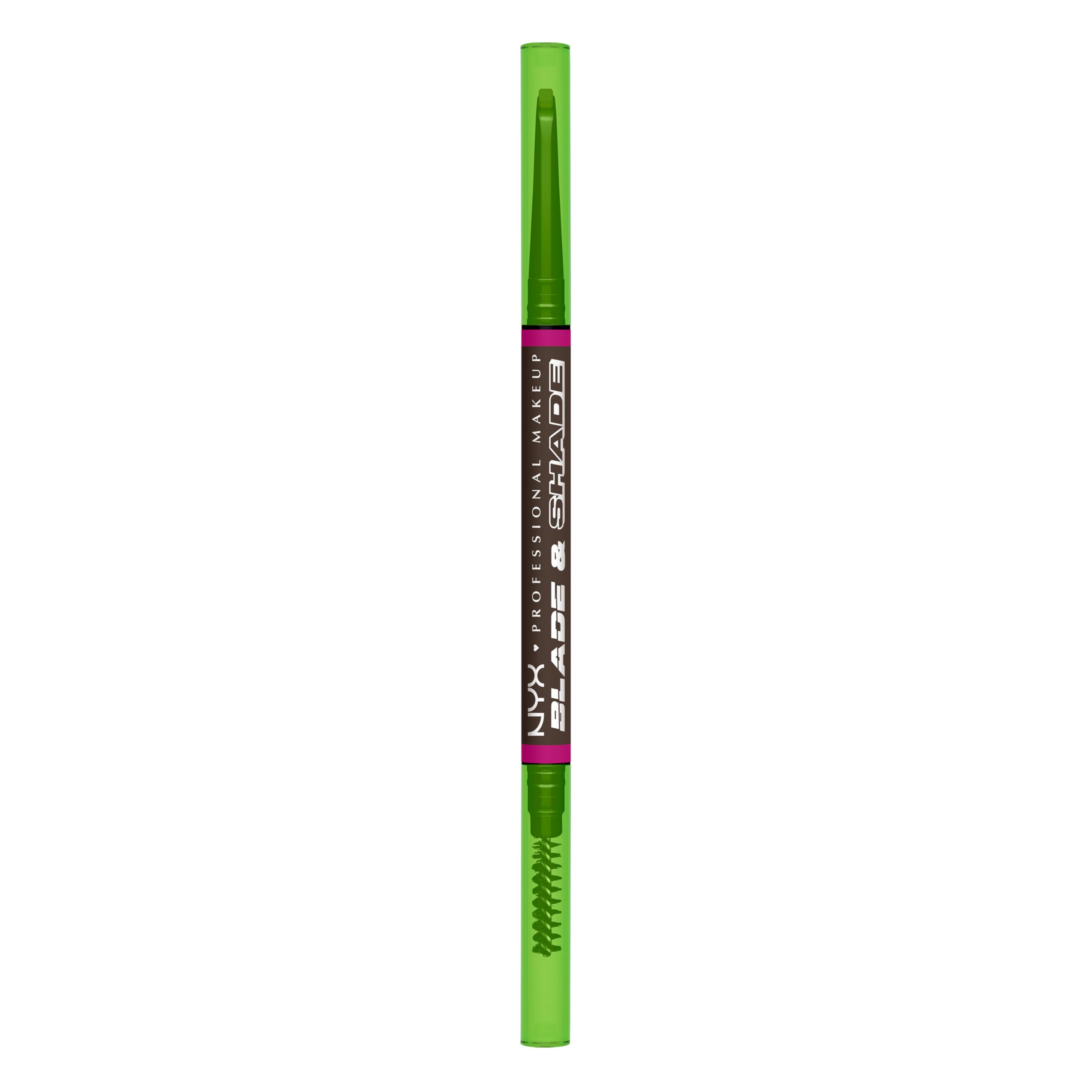 NYX Blade & Shade Sourcils : application du crayon nano pour un trait net.