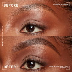 NYX Blade & Shade Sourcils : remplissage subtil pour un fini naturel.