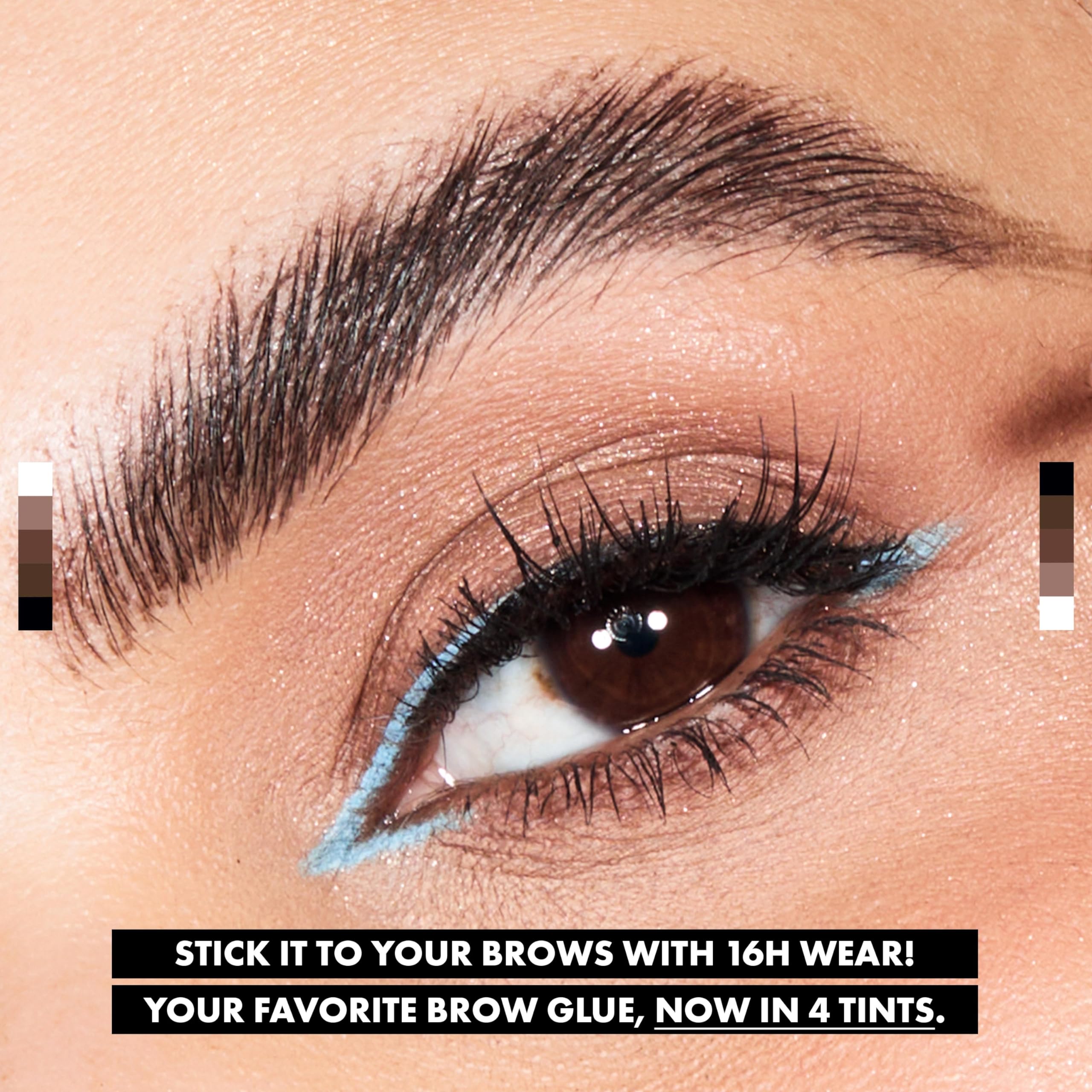 NYX PROFESSIONAL MAKEUP The Brow Glue – sechage-rapide : application rapide et tenue fiable.