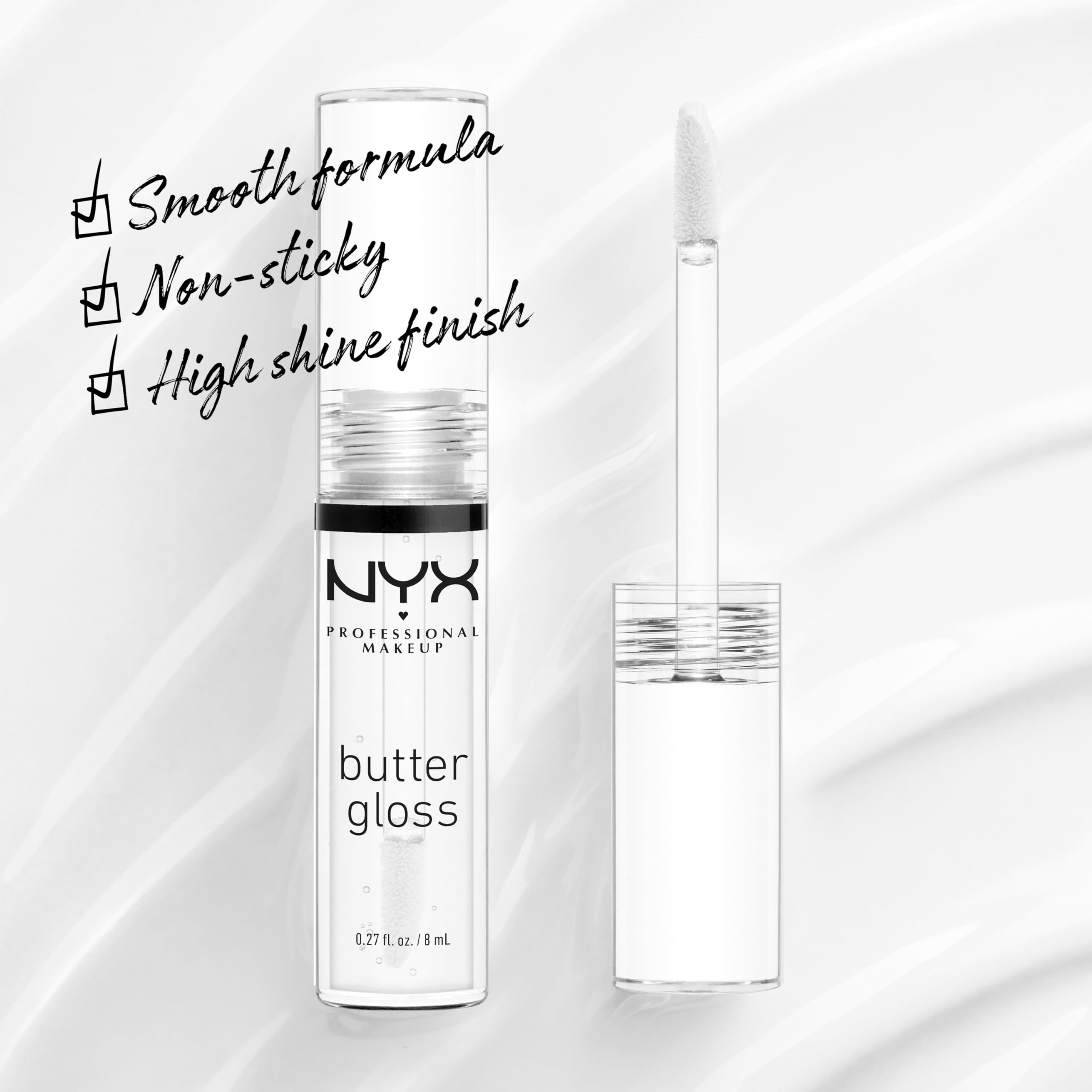Texture soyeuse du Sugar Glass pour une application lisse et confortable.