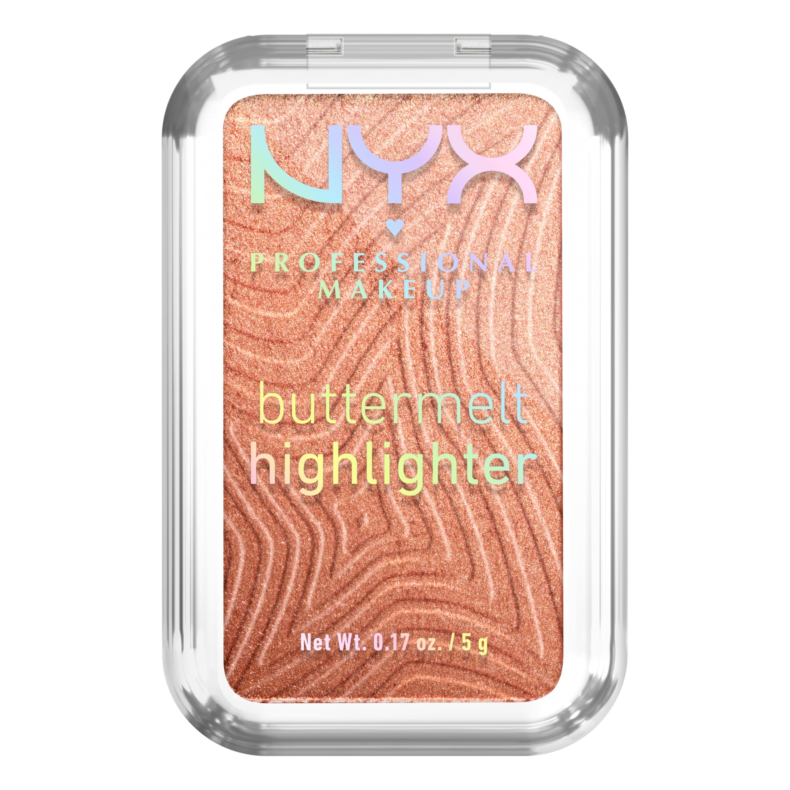 NYX Buttermelt Highlighter offre une lueur bronze sur les pommettes.