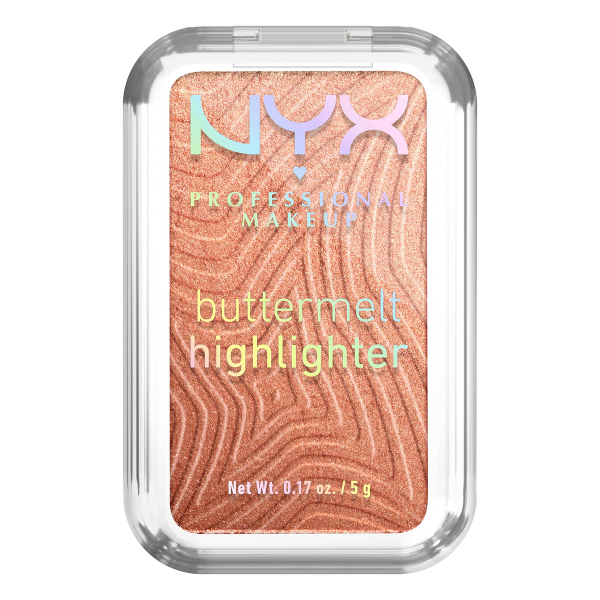 NYX Buttermelt Highlighter offre une lueur bronze sur les pommettes.
