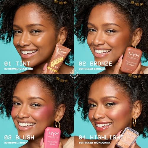 NYX Buttermelt Highlighter vegan et sans cruauté animale.