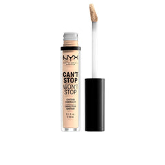NYX PROFESSIONAL MAKEUP Cant Stop Won't Stop anti-cernes, teinte pâle, offre un fini mat durable.