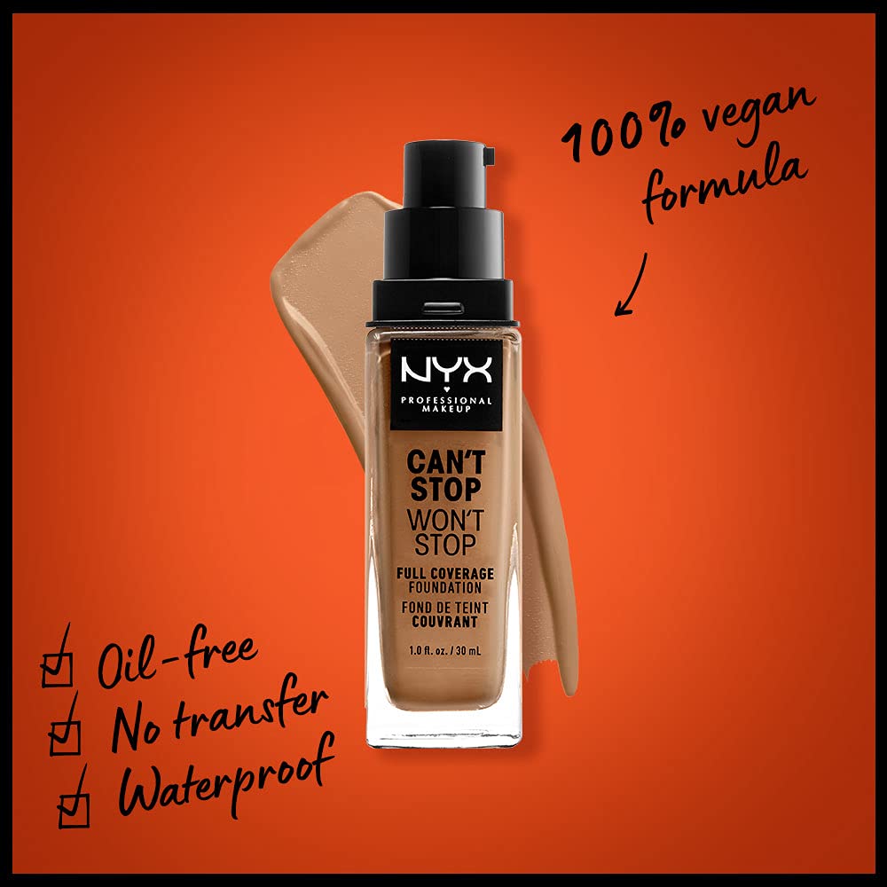 Application fluide Can't Stop Won't Stop NYX pour une couvrance modulable