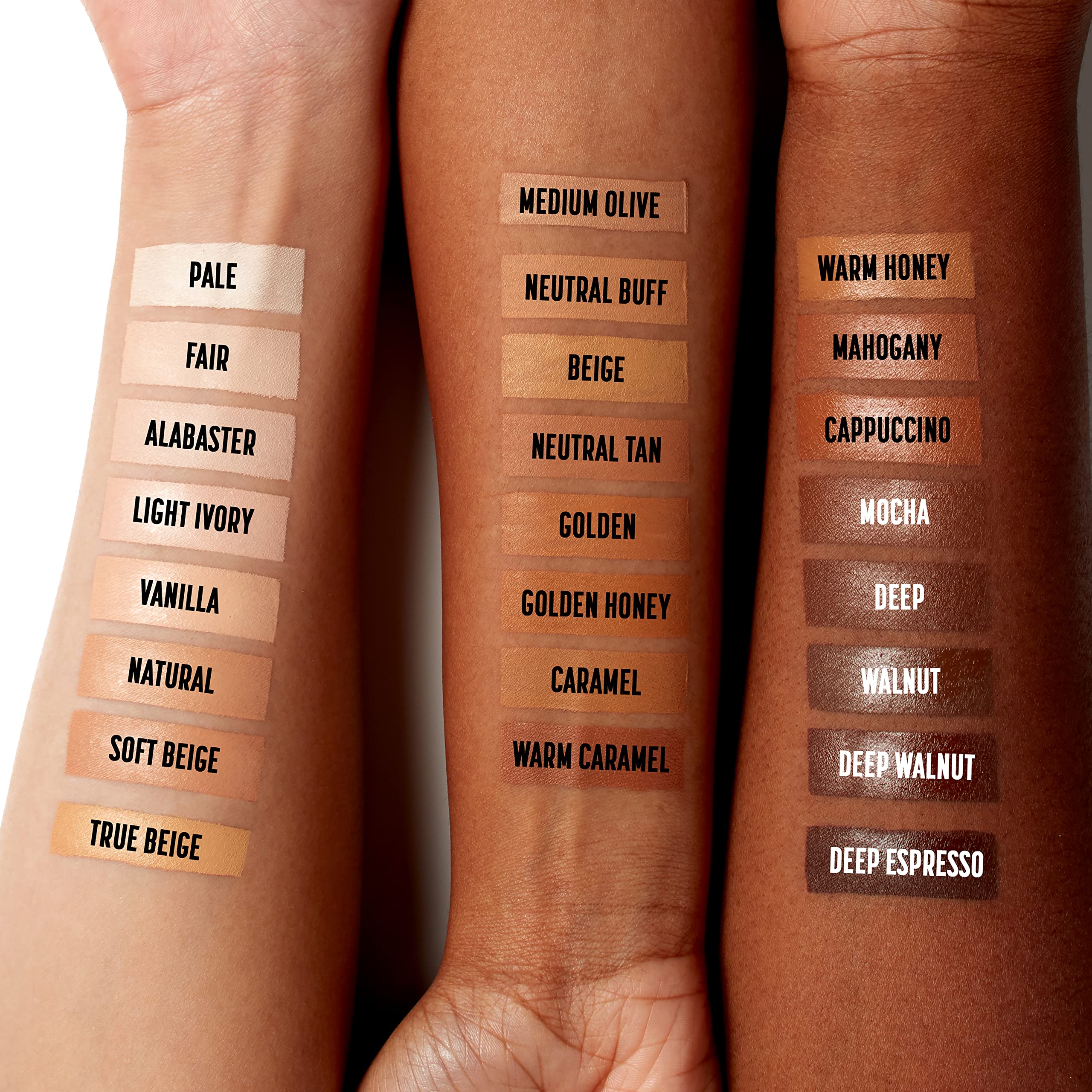 Correcteur NYX, couverture matte 24 h sans transfert en teinte dorée.