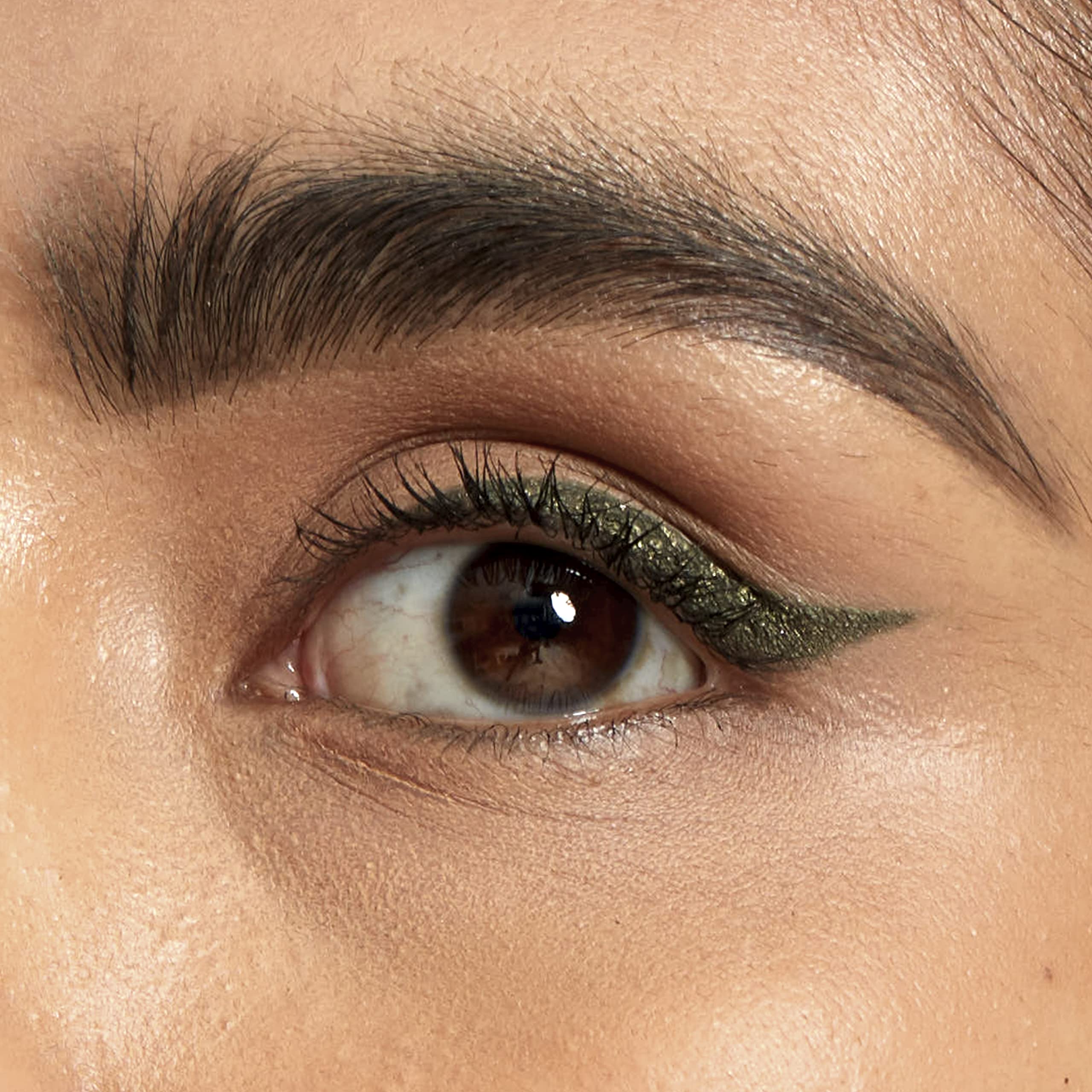 NYX Crayon Contour des Yeux Mécanique Olive Dorée, allure lumineuse en un passage.