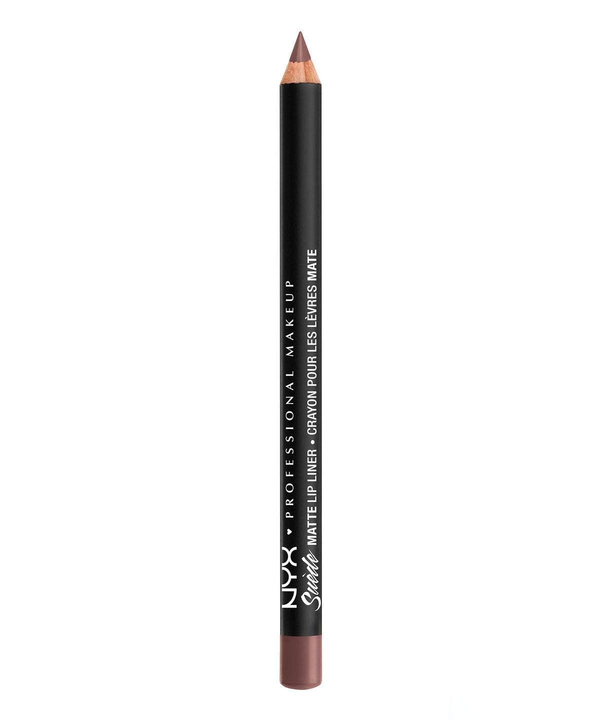 NYX Crayon Lèvres Suede Matte glitz: couleur lumineuse et tenue longue durée.