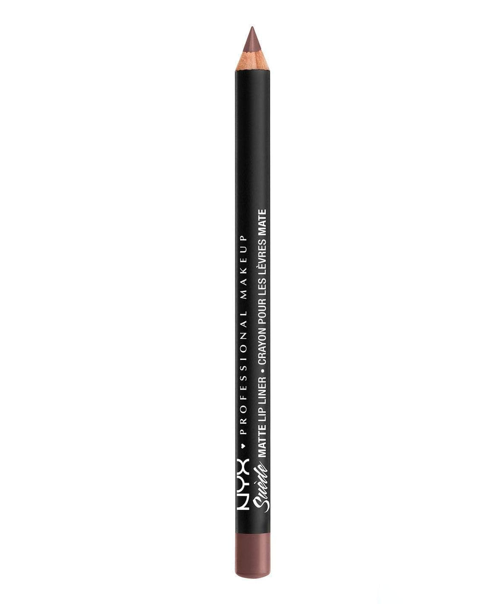 NYX Crayon Lèvres Suede Matte glitz: couleur lumineuse et tenue longue durée.