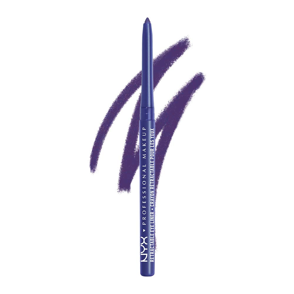 NYX PROFESSIONAL MAKEUP crayon yeux mécanique violet, emballage élégant et pratique.