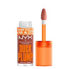 NYX Duck Plump Gloss emballage élégant offrant brillance instantanée sur les lèvres.