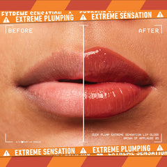 NYX Duck Plump Gloss teinte brun d'applaudissement pour un look audacieux et durable.