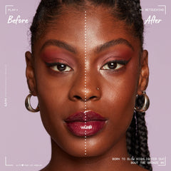 NYX enlumineur duo avec perles microfin, reflets intenses sur les points clés.