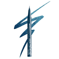 NYX PROFESSIONAL MAKEUP Epic Ink Glitz Liner – pointe précise pour tracé fin et net.