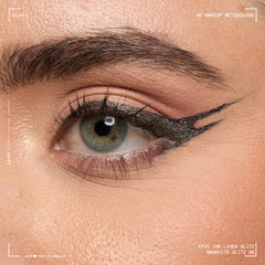 Tenue durable jusqu'à 24 heures avec NYX Epic Ink Glitz.