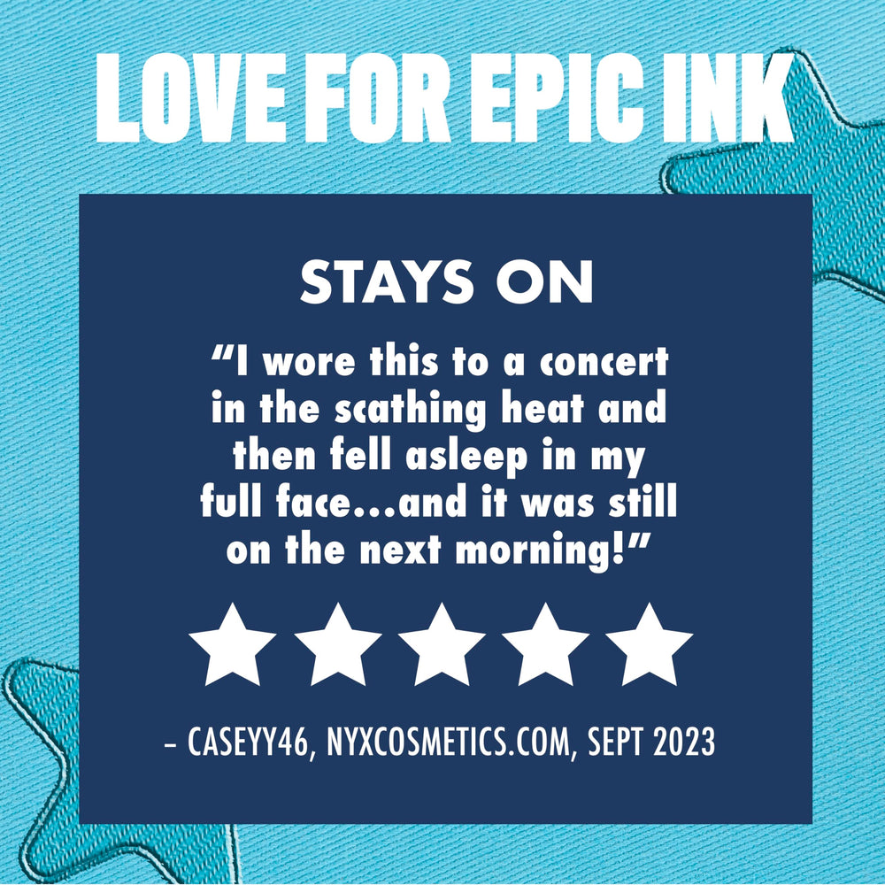 NYX Epic Ink Liner emballage compact et pratique dans le sac