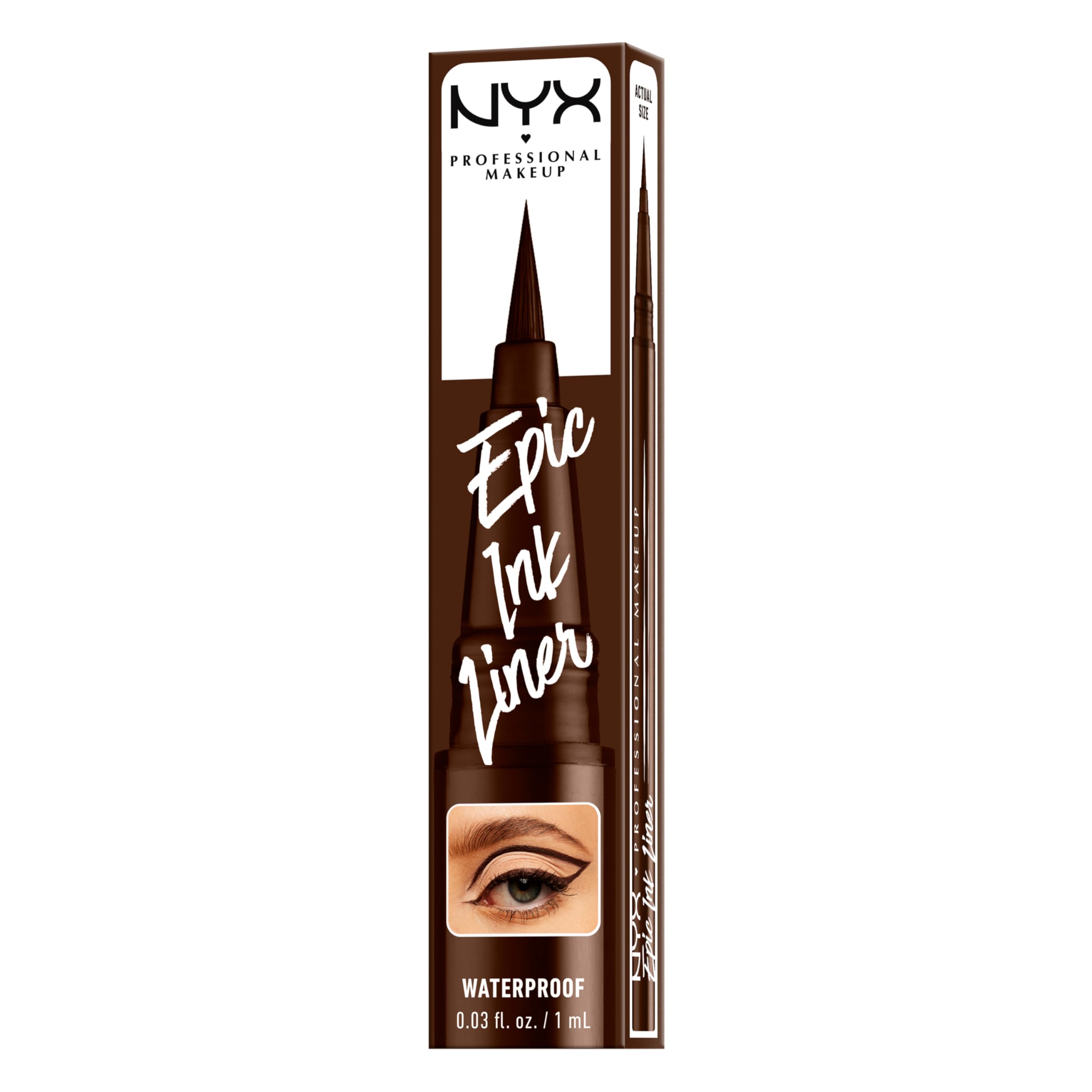 NYX Epic Ink Liner gamme yeux pour varier styles.