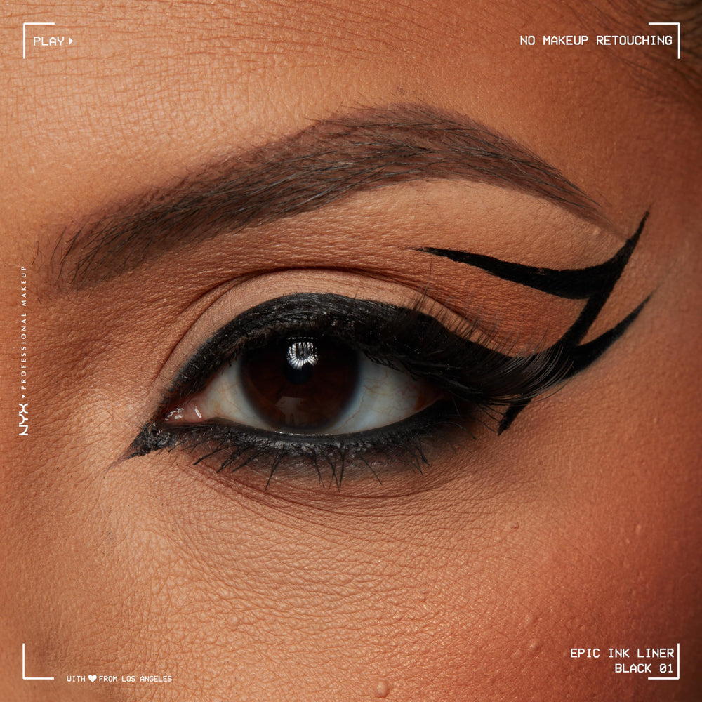 NYX Epic Ink Liner pointe flexible permettant d ajuster l épaisseur