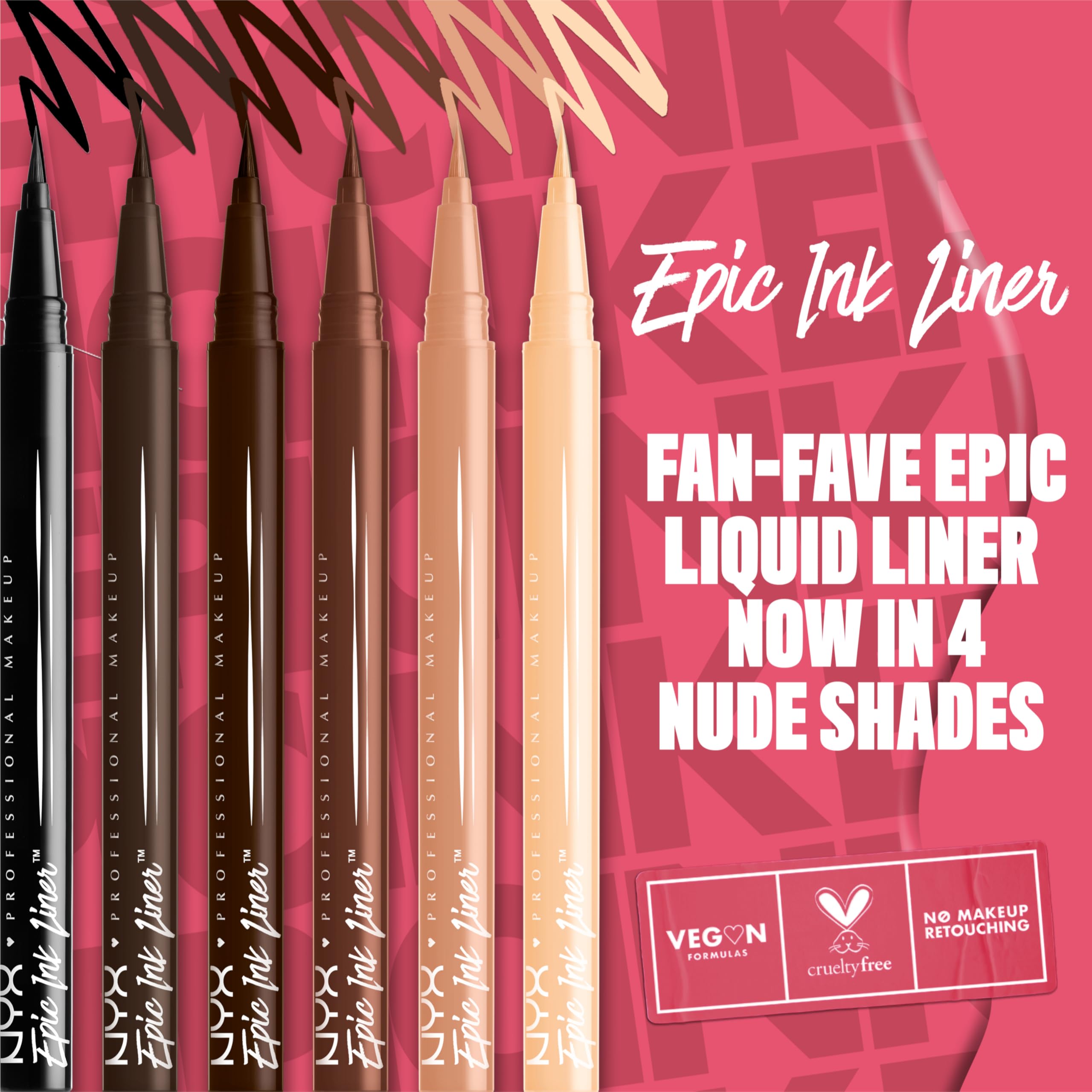 Epic Ink Liner tracé sur ligne supérieure.