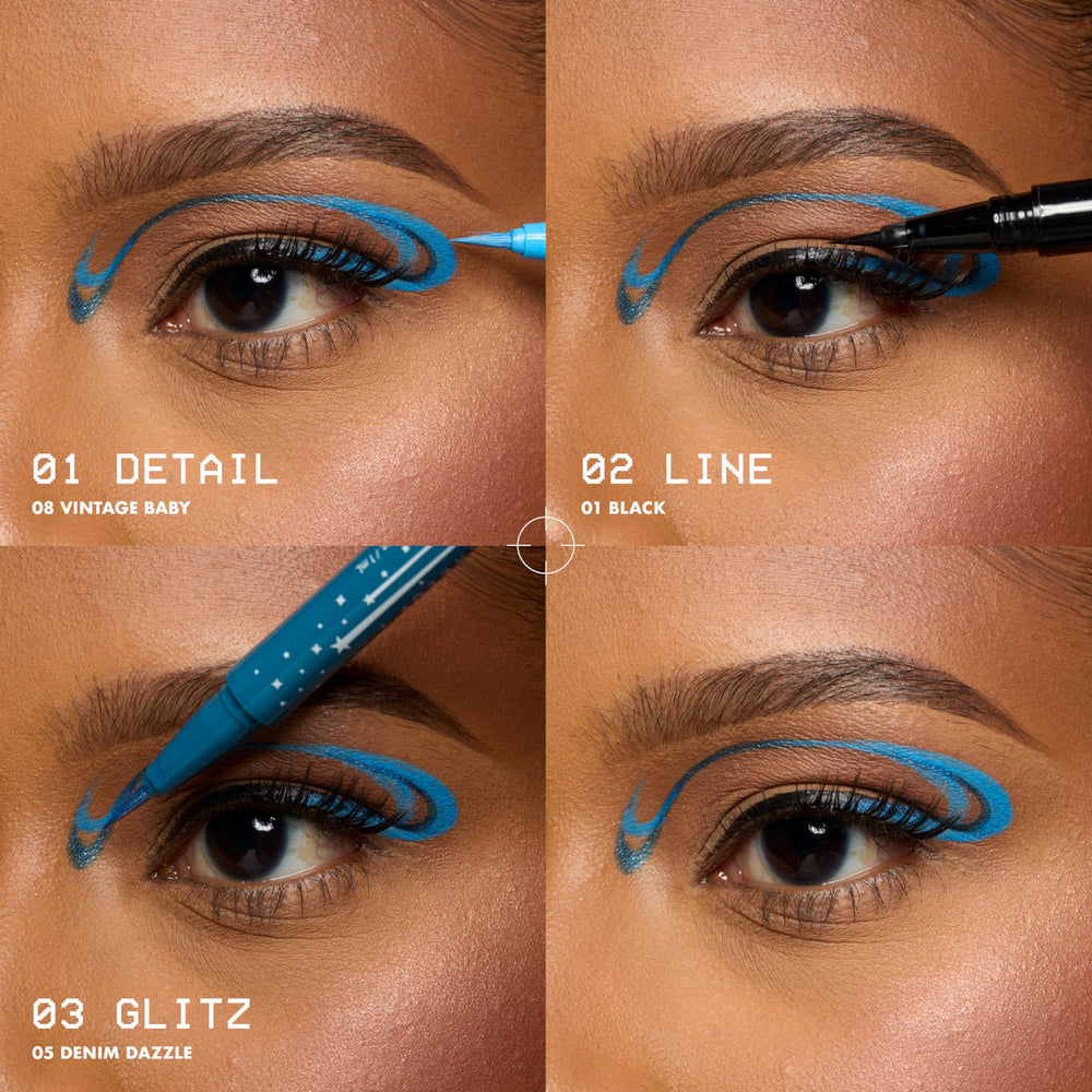Nyx Epic Ink Liner, trait œil de chat rapide et précis.