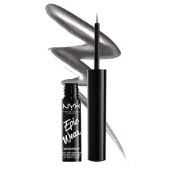 NYX Epic Wear: liner metallique, pinceau fin pour précision.
