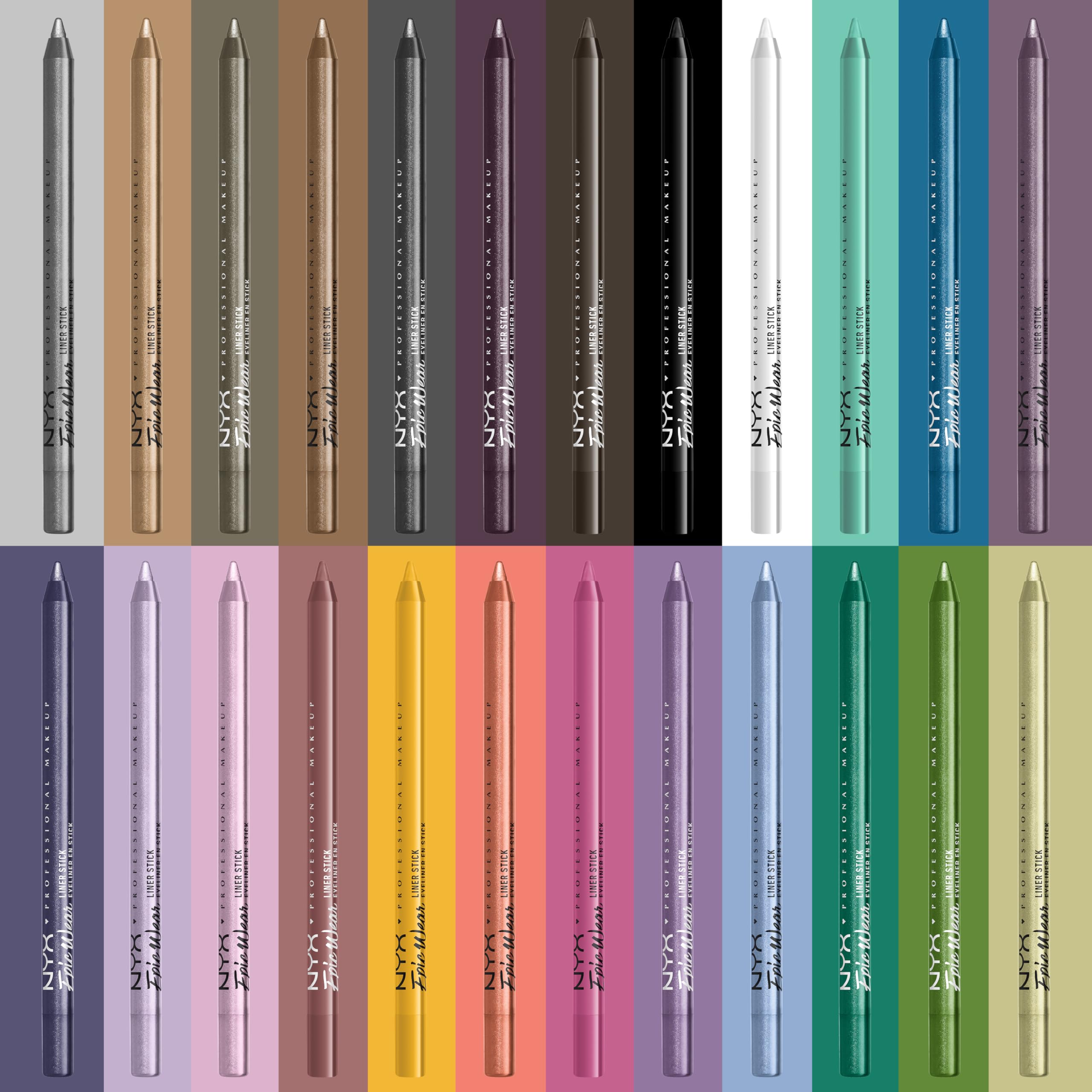 NYX Professional Makeup crayon contour noir polyvalent look yeux epique.