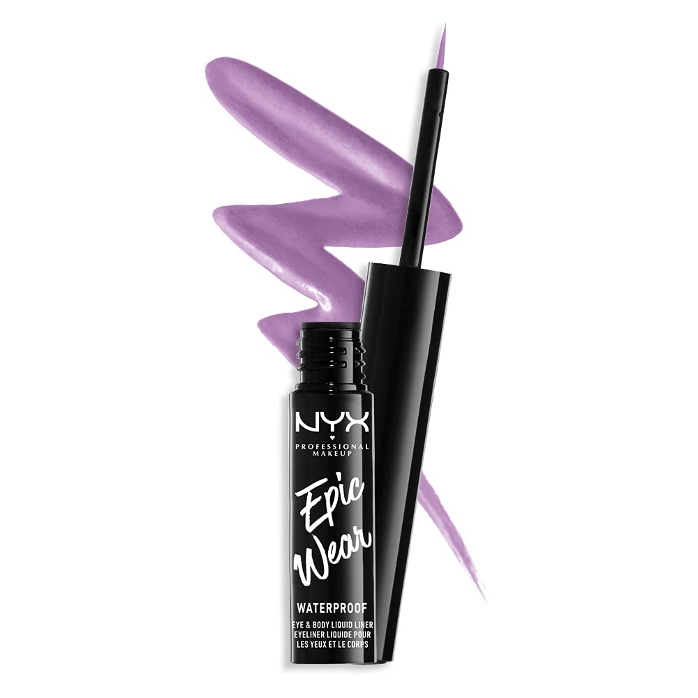 Nyx Epic Wear Lilas – vue bouteille, tenue longue durée possible