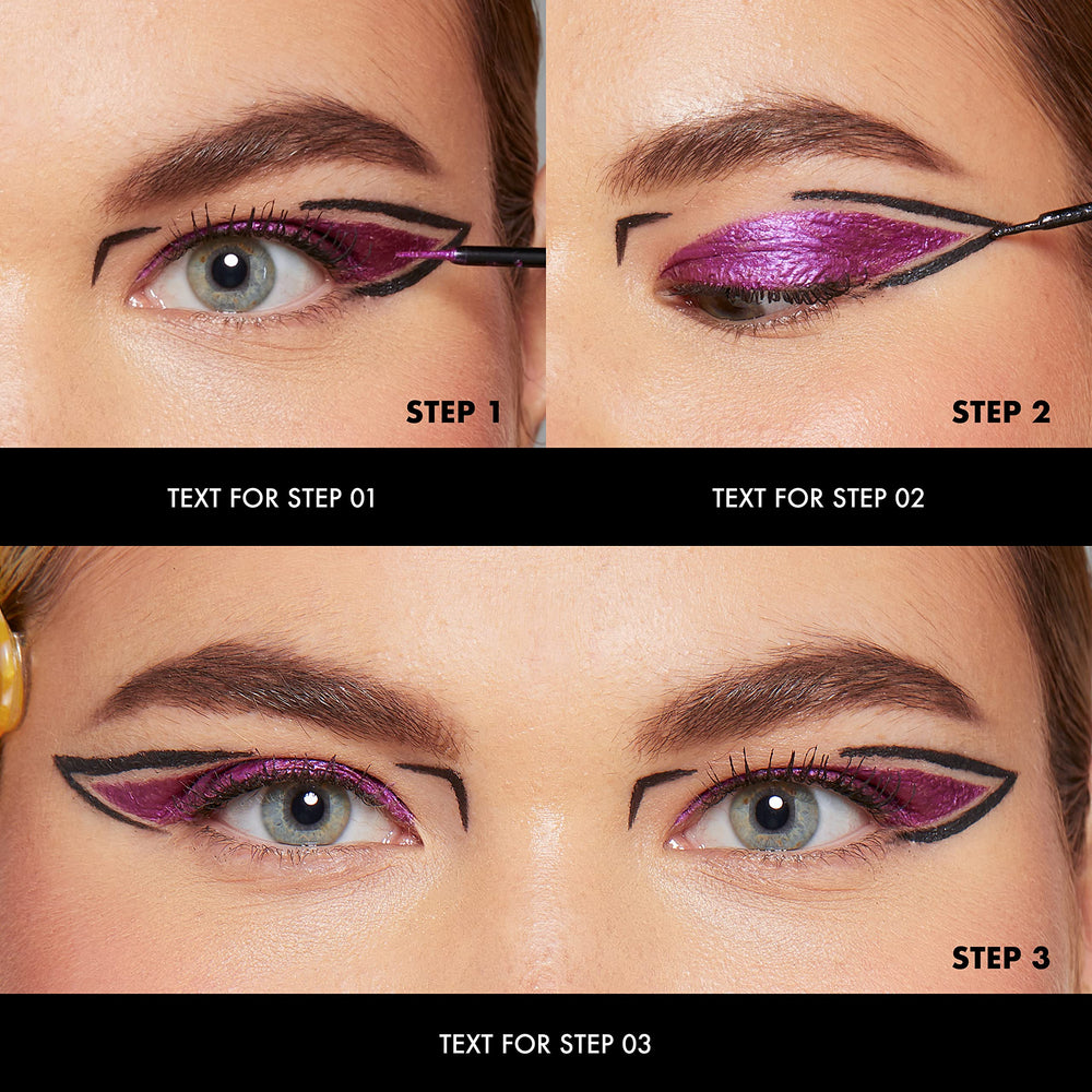 NYX Epic Wear Metallic Liner pointe précise pour tracés détaillés et graphiques.