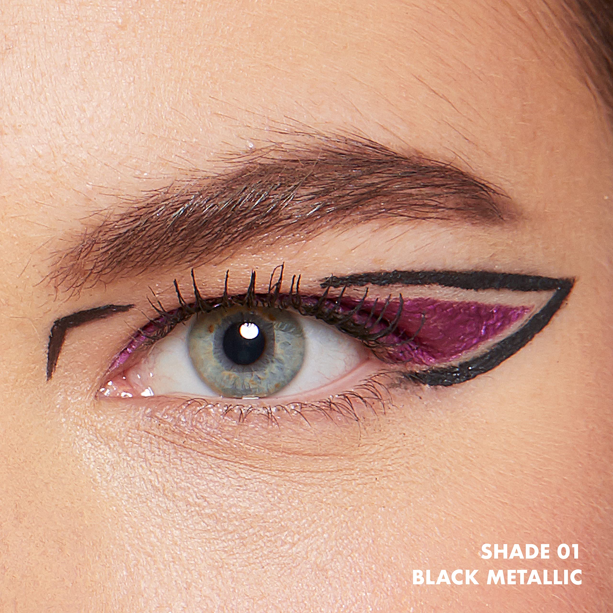 NYX Epic Wear Metallic Liner pigments métalliques pour couleurs vives et audacieuses.