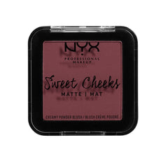 NYX Sweet Cheeks Matte Bang Bang : fard à joues pigmenté au fini mat.