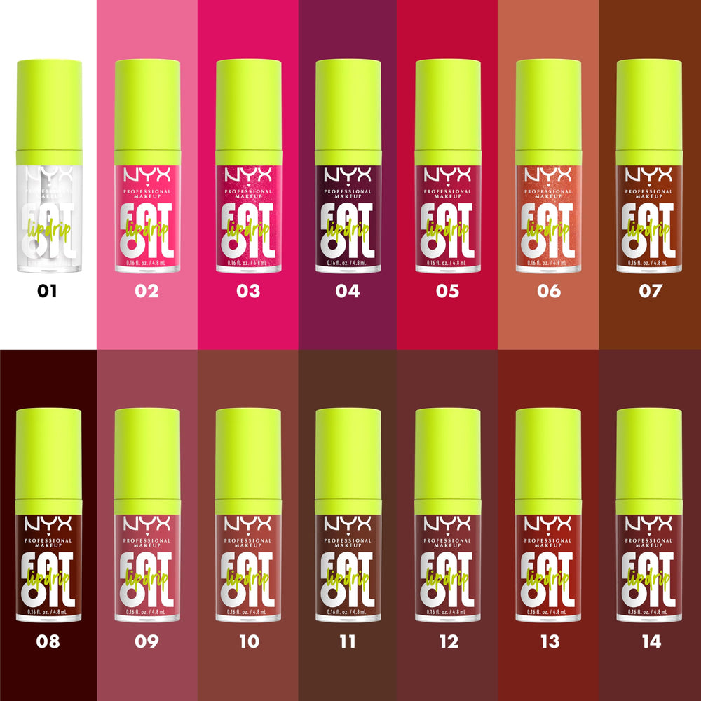 NYX Fat Oil Lip Drip peut etre applique seul pour subtile teinte