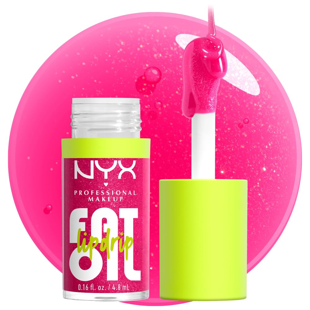 NYX Fat Oil Lip Drip - bouteille-brillance pour lèvres hydratées et lumineuses