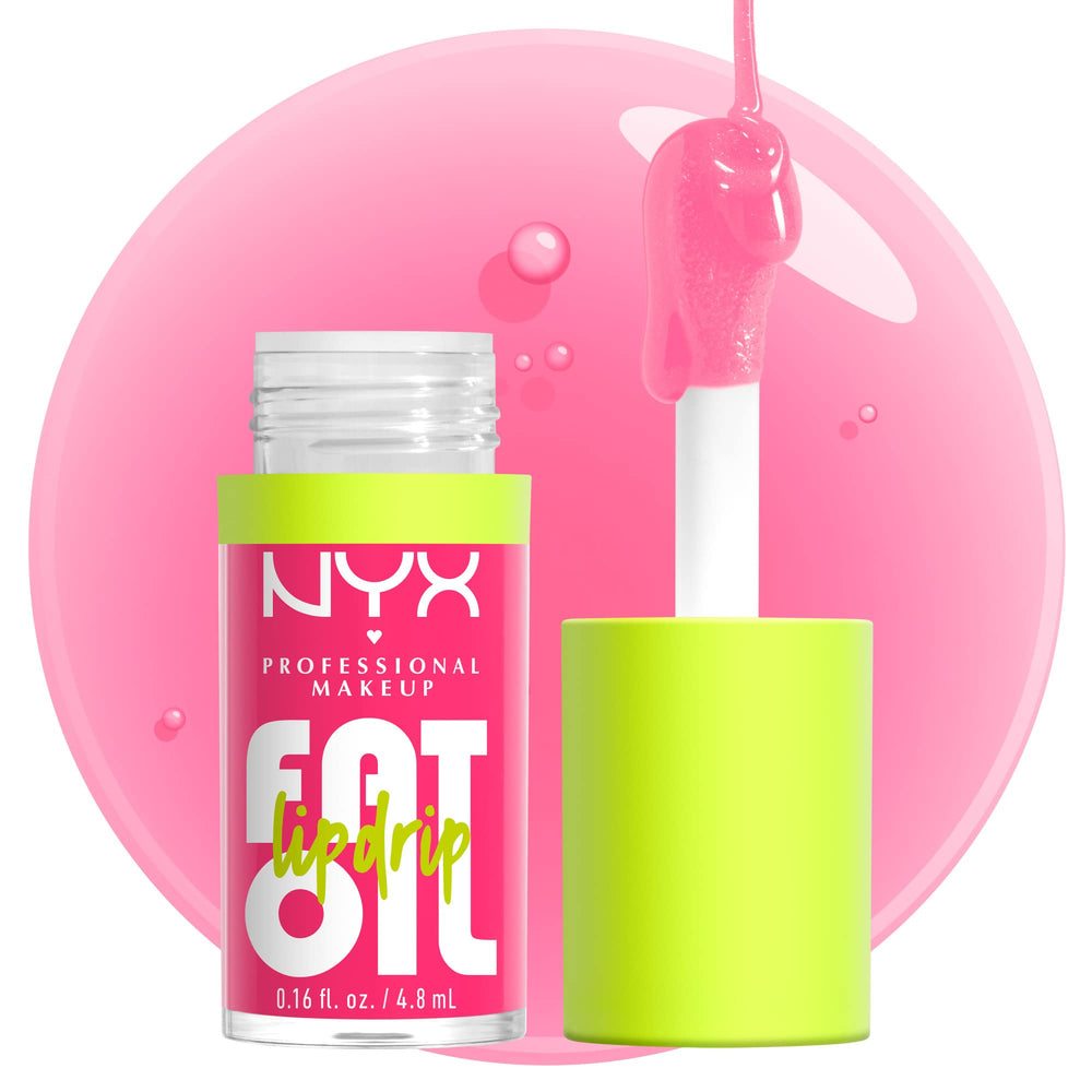 NYX Fat Oil Lip Drip emballage sans cruauté et formulation végane